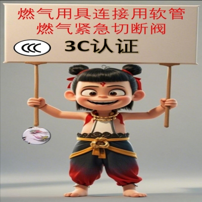 新出燃?xì)庥镁哌B接用軟管3C認(rèn)證證書！